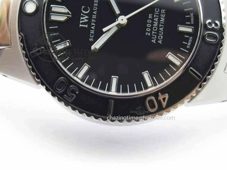 MIROTIME 0119 Packable Aquatimer Automatic SS Noob Best Edition Black Dial On SS Bracelet A 7252